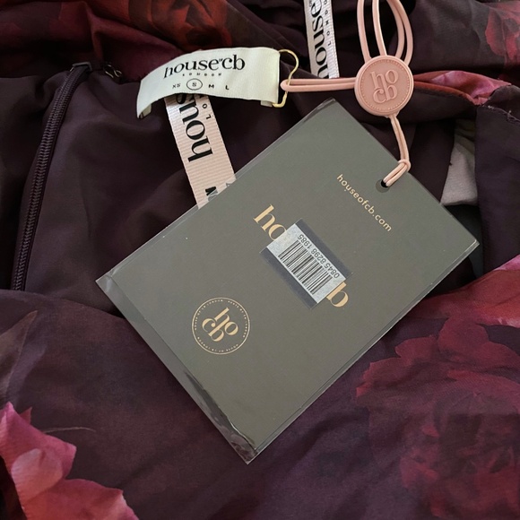 NEW House of CB Lanetta Romantic Floral Maxi Dress Small - Picture 10 of 11